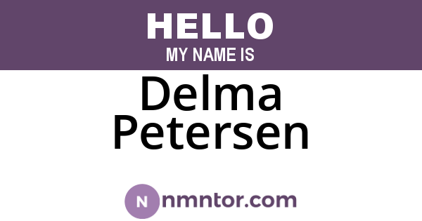 Delma Petersen