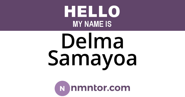 Delma Samayoa