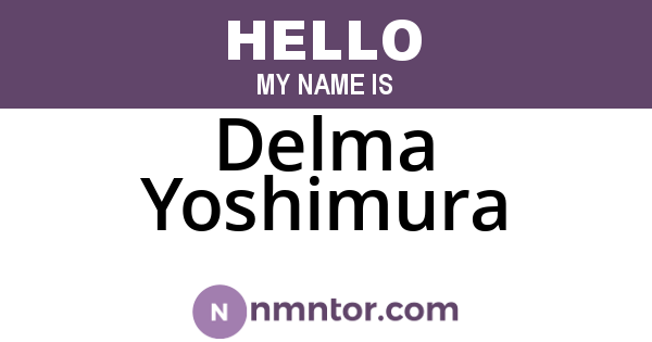 Delma Yoshimura