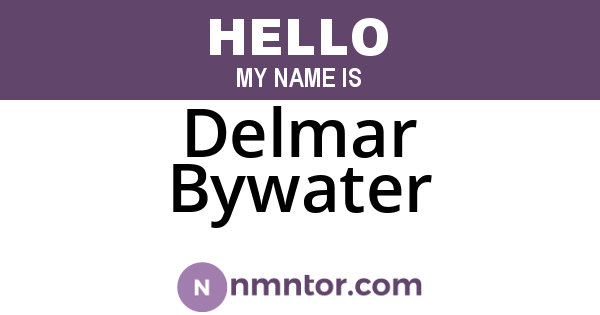 Delmar Bywater