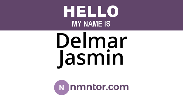Delmar Jasmin