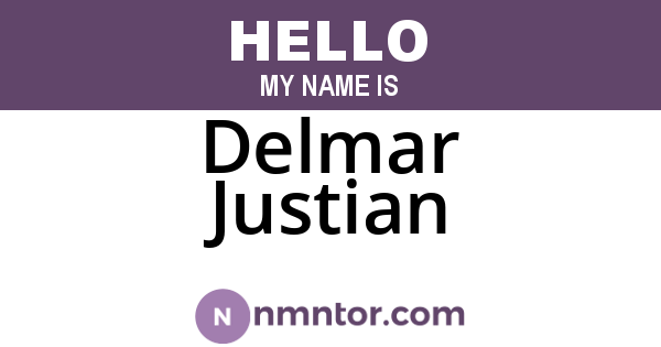 Delmar Justian