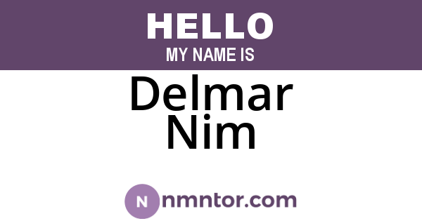 Delmar Nim