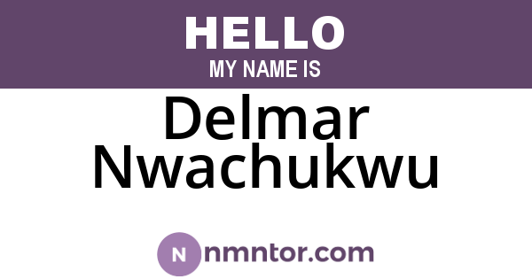 Delmar Nwachukwu