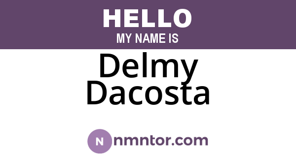Delmy Dacosta