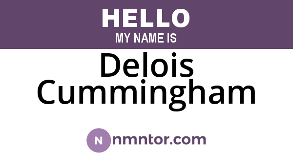 Delois Cummingham