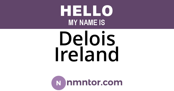 Delois Ireland