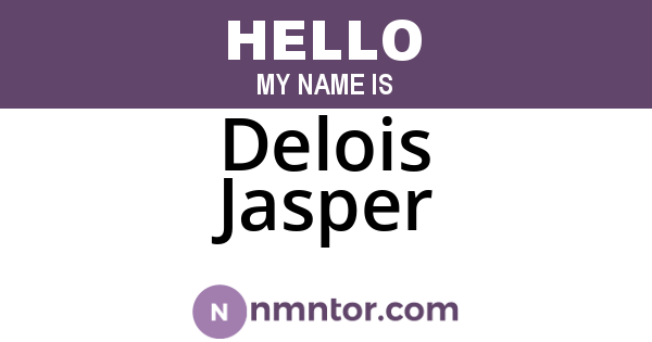 Delois Jasper