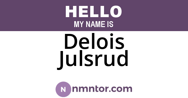 Delois Julsrud