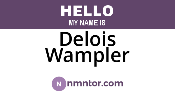 Delois Wampler