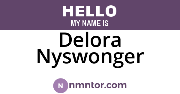 Delora Nyswonger