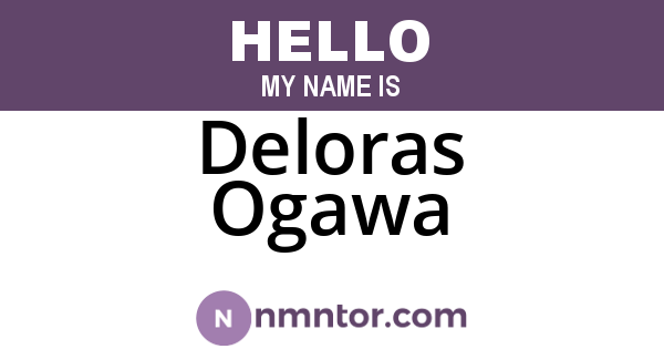 Deloras Ogawa