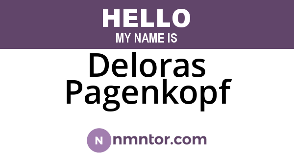 Deloras Pagenkopf