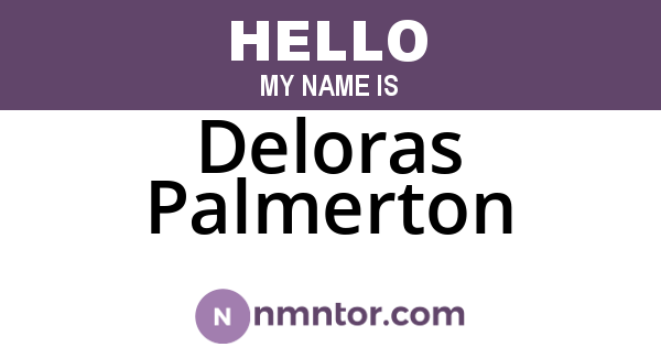 Deloras Palmerton