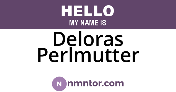 Deloras Perlmutter