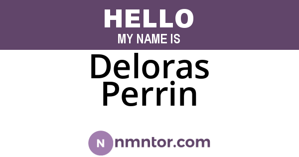 Deloras Perrin