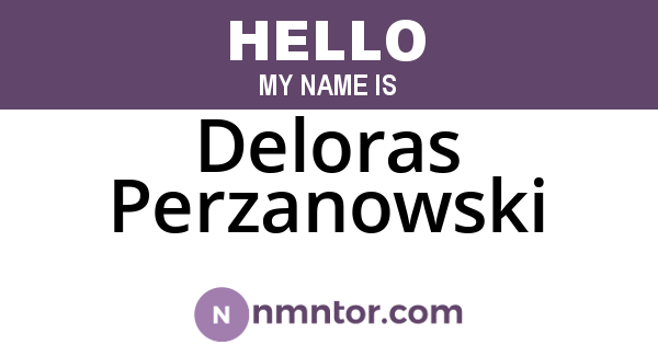 Deloras Perzanowski
