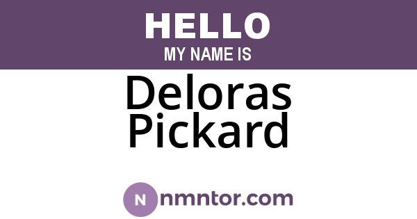 Deloras Pickard