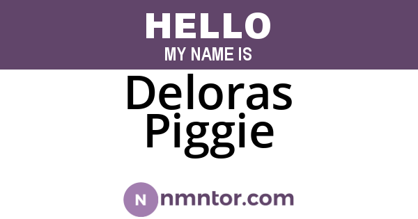 Deloras Piggie