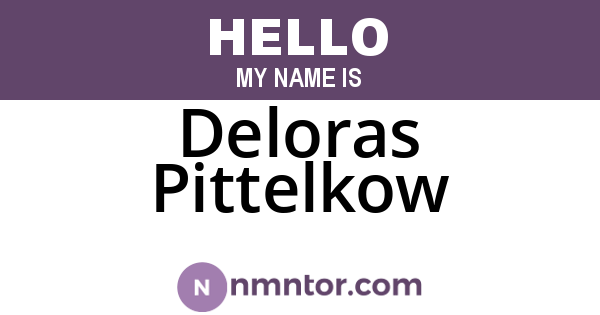 Deloras Pittelkow