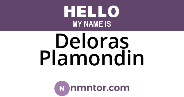 Deloras Plamondin