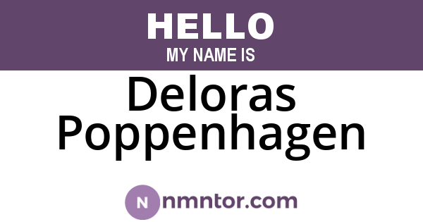 Deloras Poppenhagen
