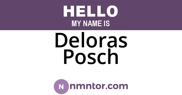 Deloras Posch