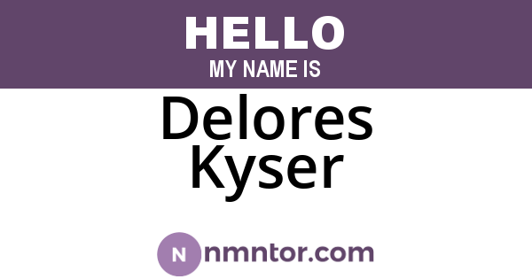 Delores Kyser