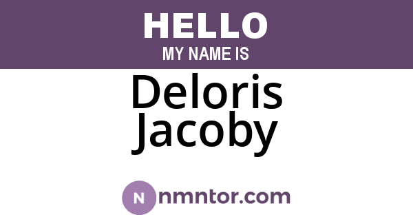 Deloris Jacoby