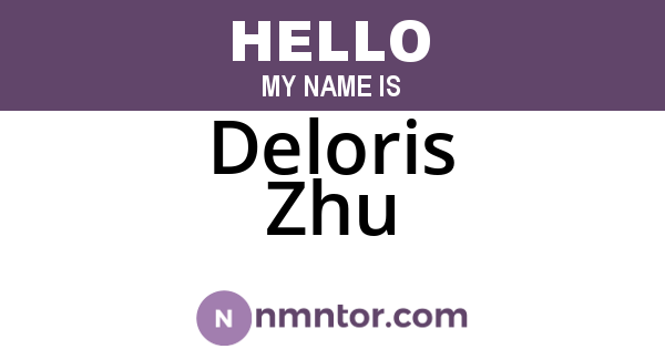 Deloris Zhu