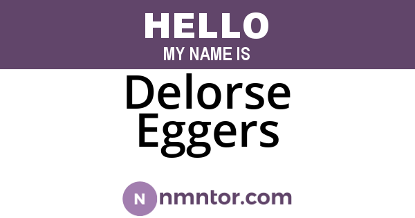 Delorse Eggers