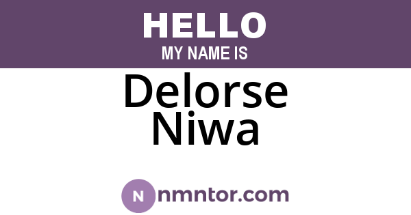Delorse Niwa