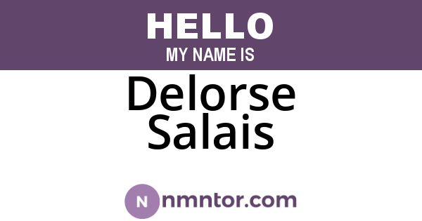 Delorse Salais