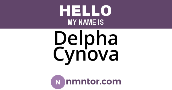 Delpha Cynova
