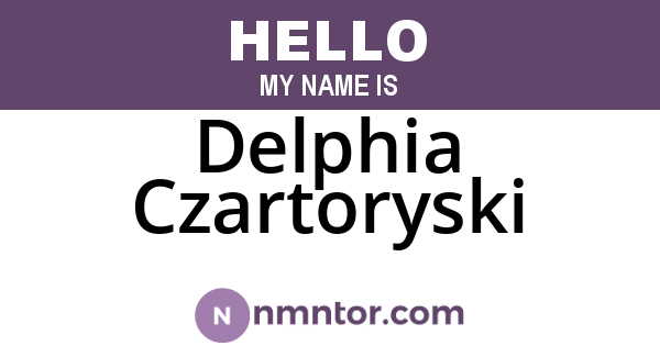 Delphia Czartoryski