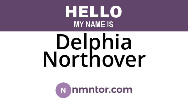 Delphia Northover