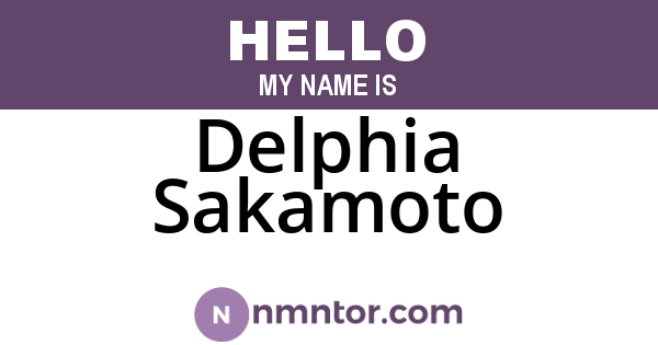 Delphia Sakamoto