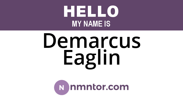 Demarcus Eaglin