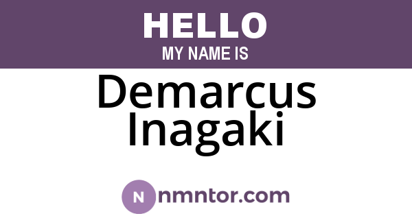 Demarcus Inagaki