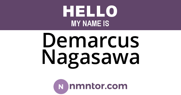Demarcus Nagasawa