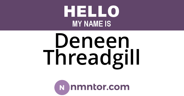 Deneen Threadgill