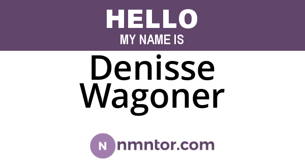 Denisse Wagoner