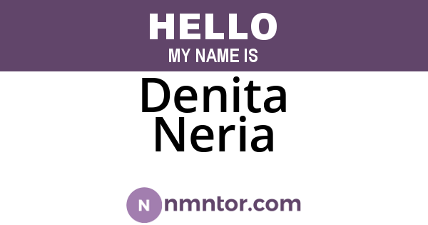 Denita Neria