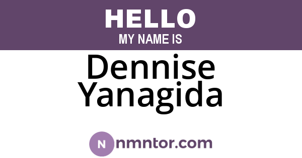 Dennise Yanagida