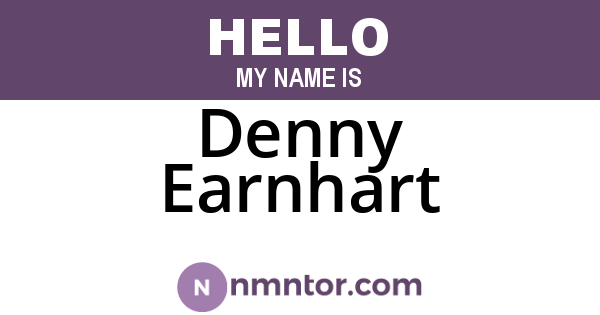 Denny Earnhart