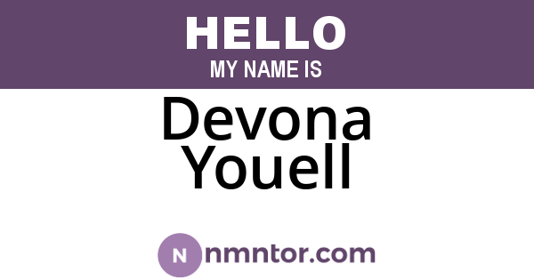 Devona Youell