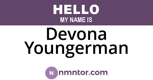 Devona Youngerman