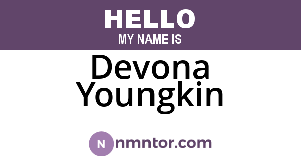 Devona Youngkin