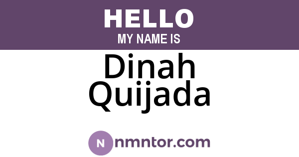 Dinah Quijada