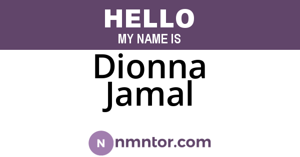 Dionna Jamal